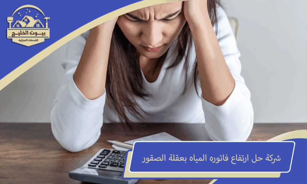 شركة حل ارتفاع فاتوره المياه بعقلة الصقور