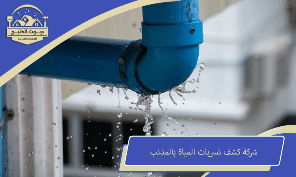شركة كشف تسربات المياة بالمذنب