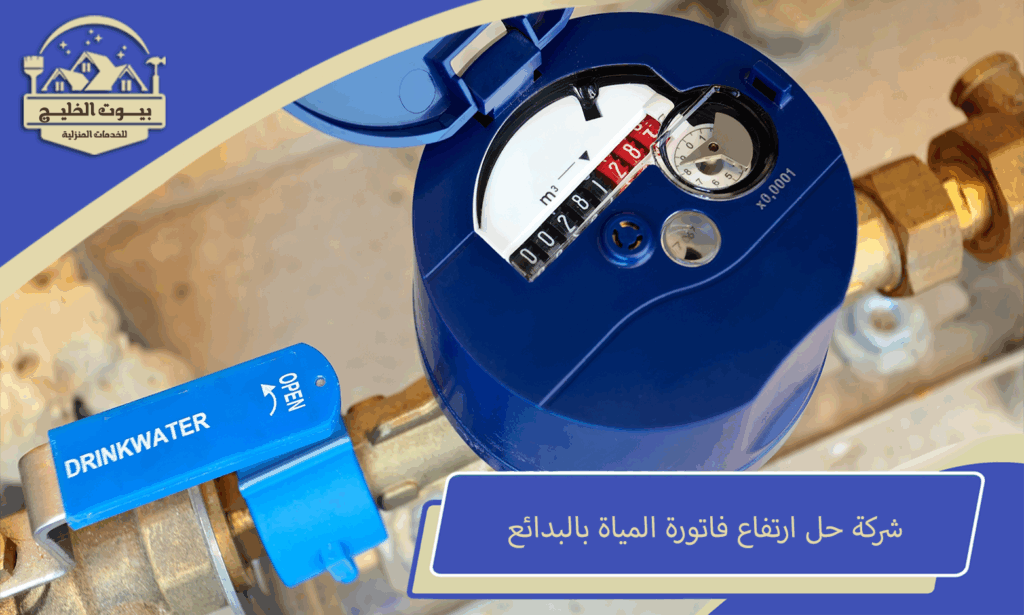 شركة حل ارتفاع فاتورة المياة بالبدائع