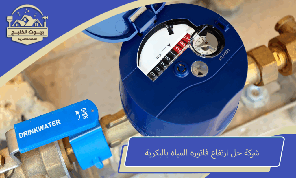 شركة حل ارتفاع فاتوره المياه بالبكرية